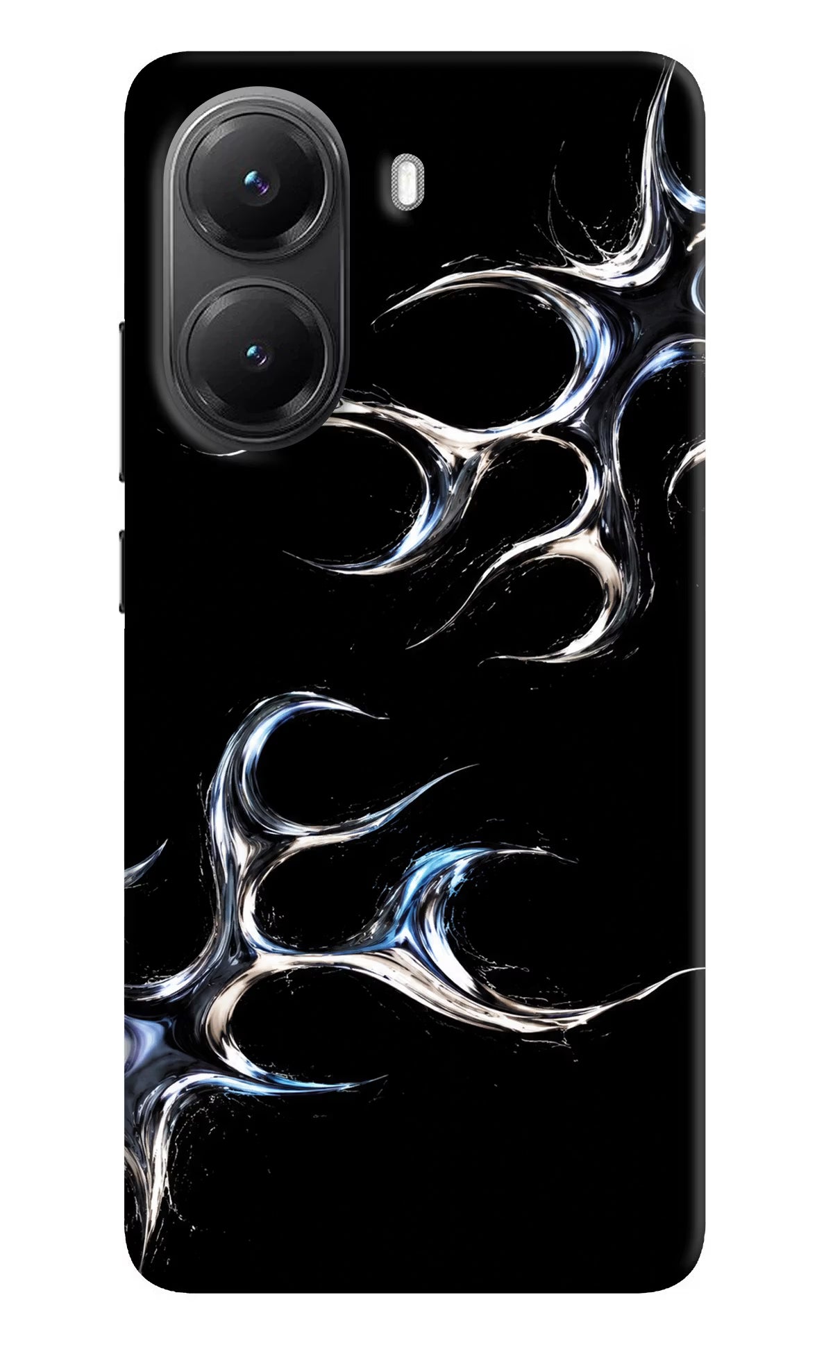 Chrome Tribal POCO X7 Pro 5G Back Cover Hard Case - Hello Swanky