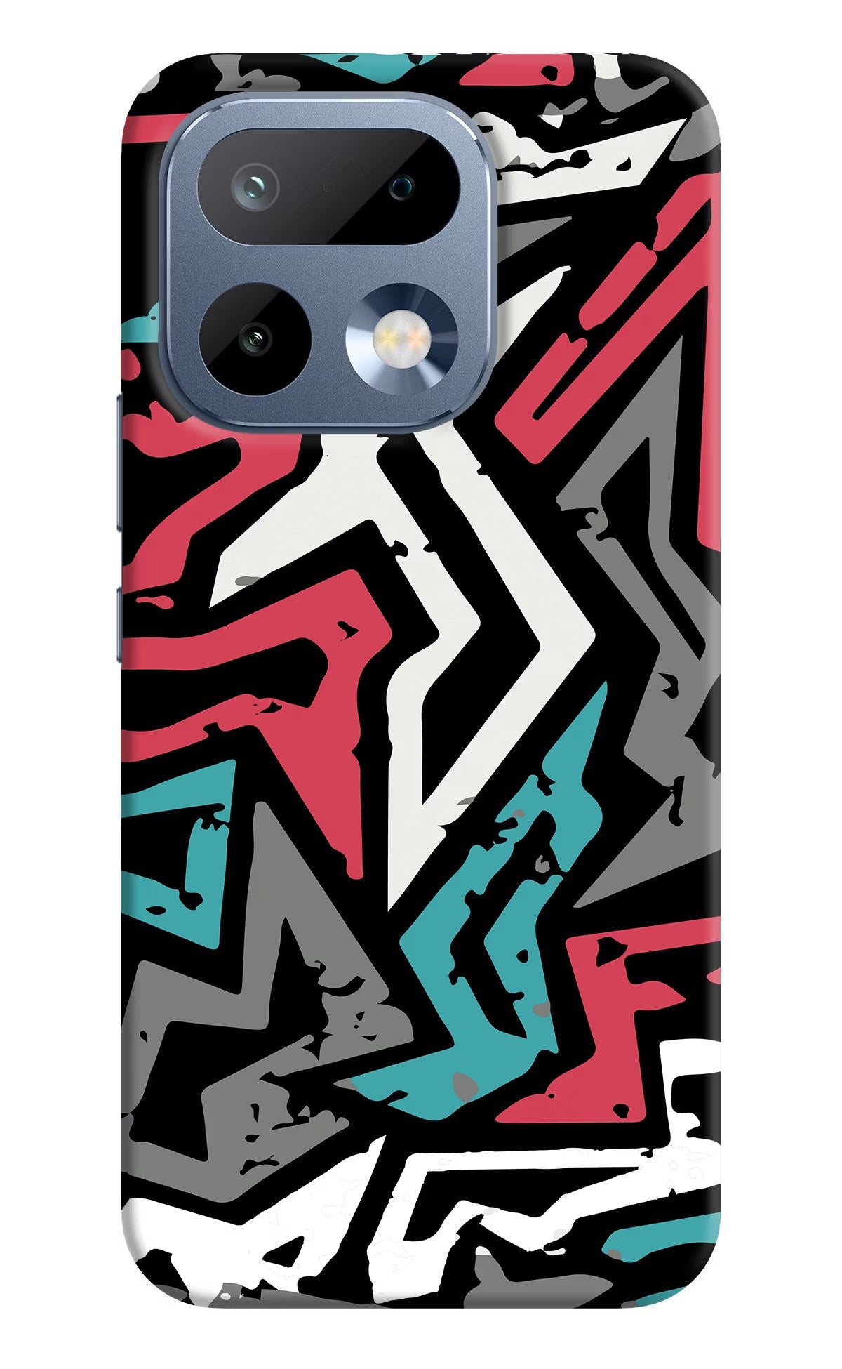 Geometric Graffiti Realme 16 Pro 5G Back Cover Hard Case - Hello Swanky