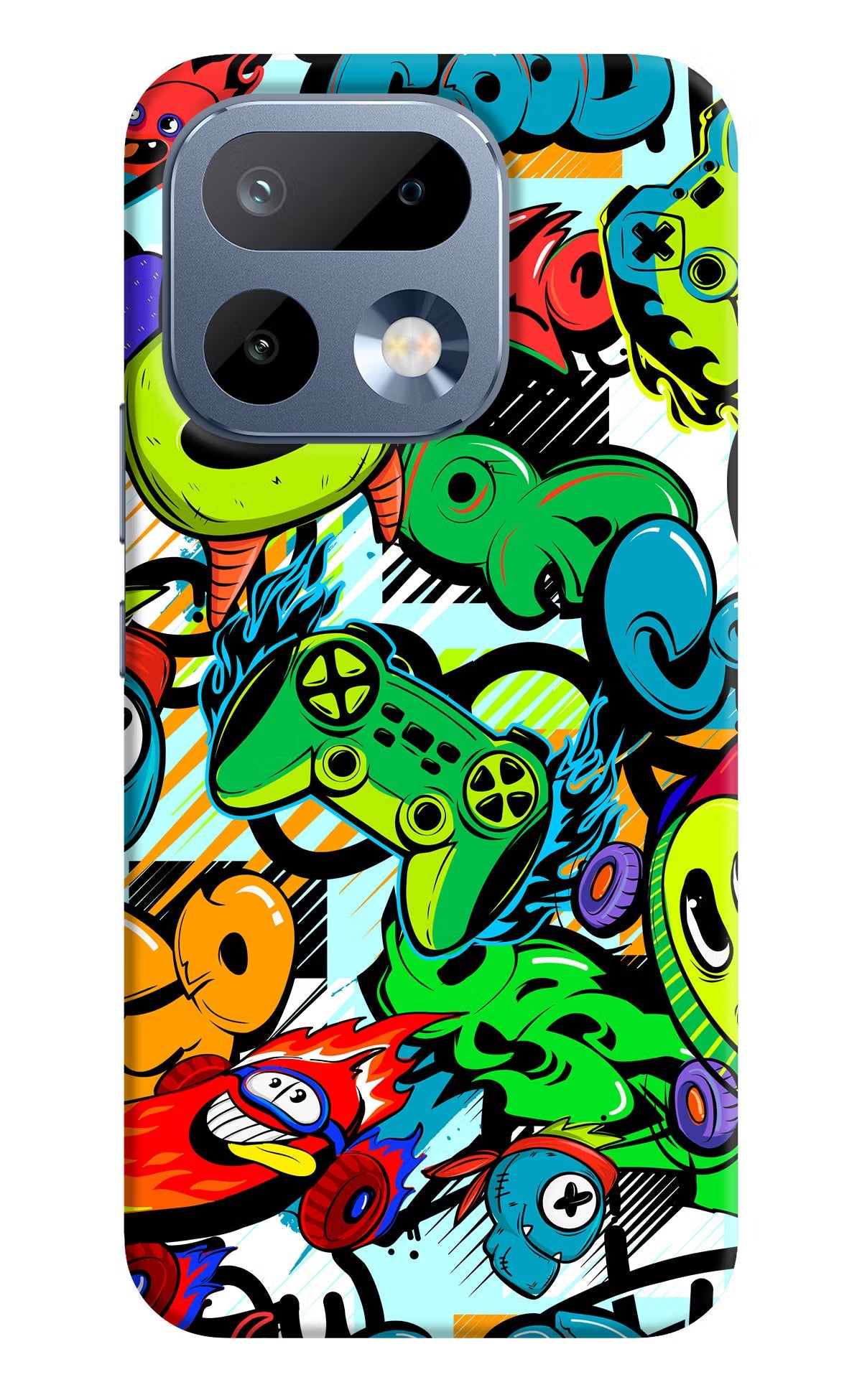Game Doodle Realme 16 Pro 5G Back Cover Hard Case - Hello Swanky