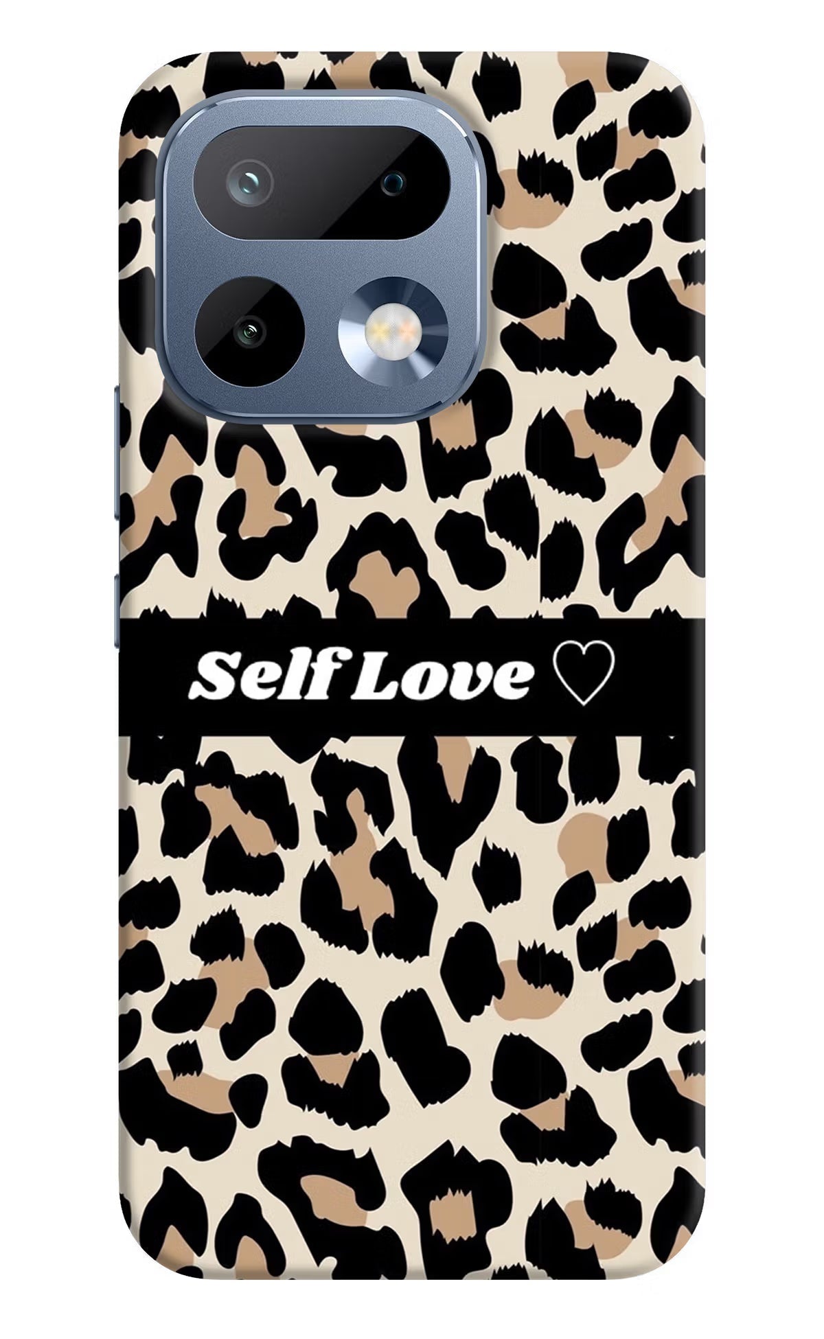 Leopard Print Self Love Realme 16 Pro 5G Back Cover Hard Case - Hello Swanky