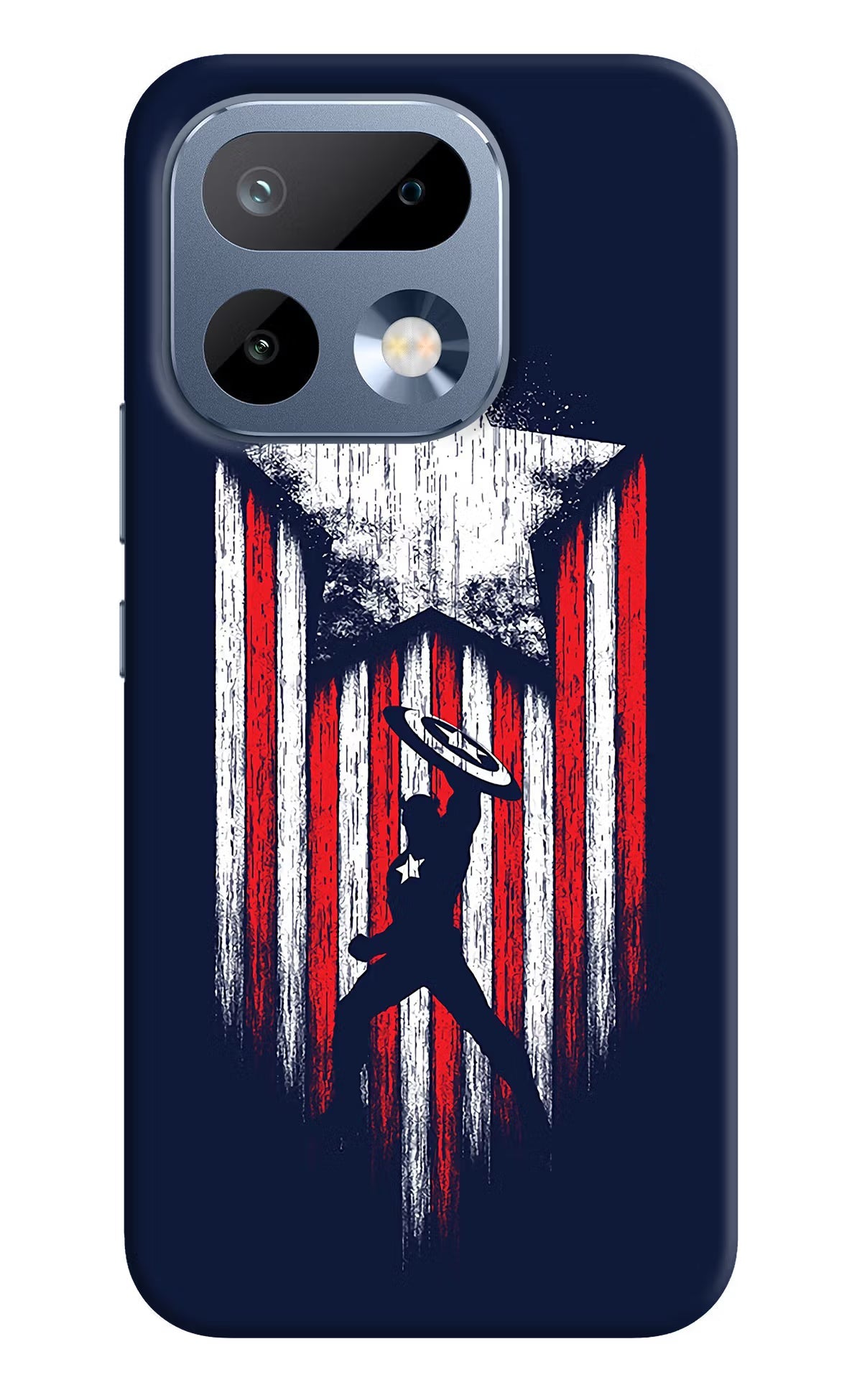 Captain America Marvel Art Realme 16 Pro 5G Back Cover Hard Case - Hello Swanky