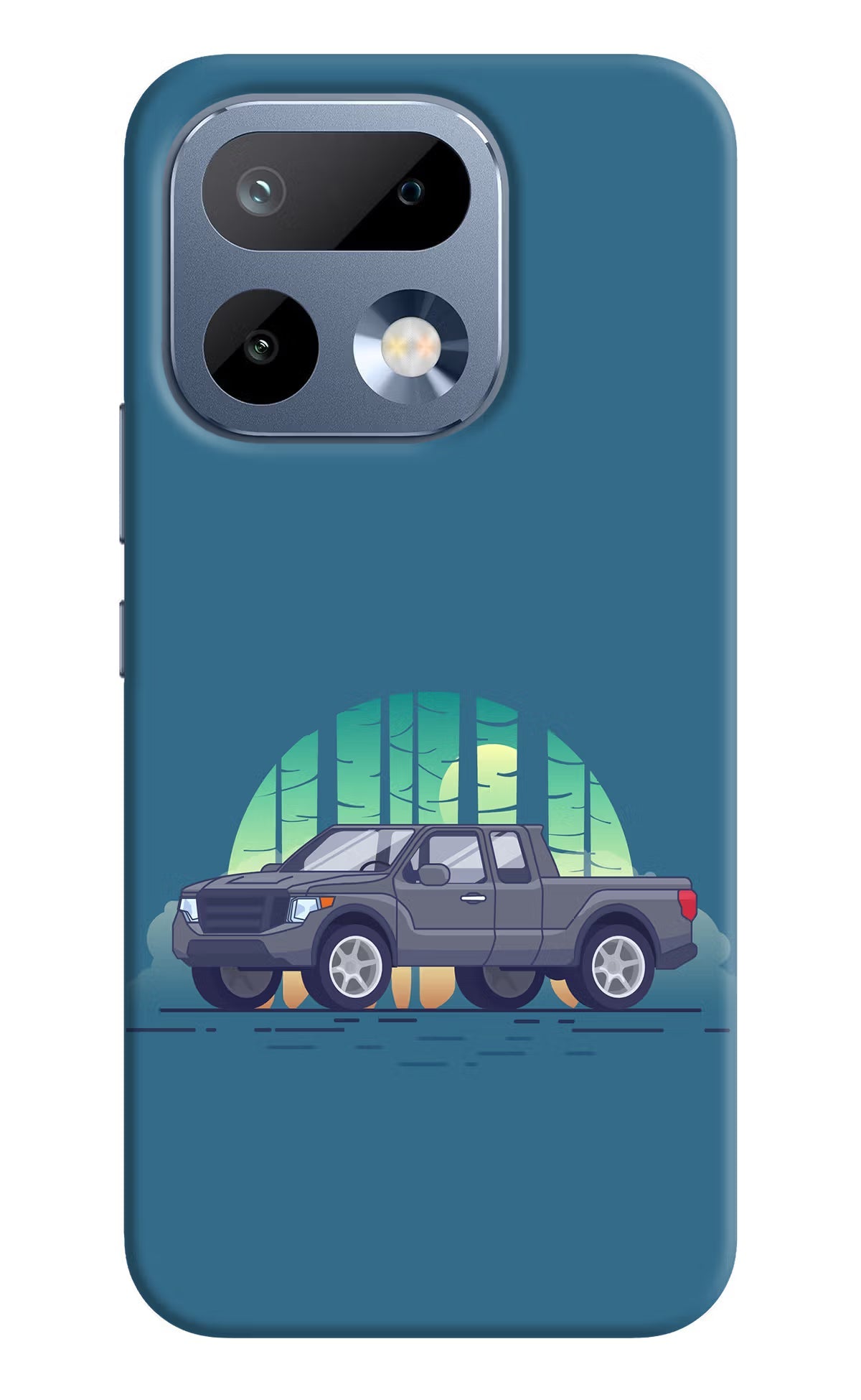 Retro Garage Vibe Realme 16 Pro 5G Back Cover Hard Case - Hello Swanky
