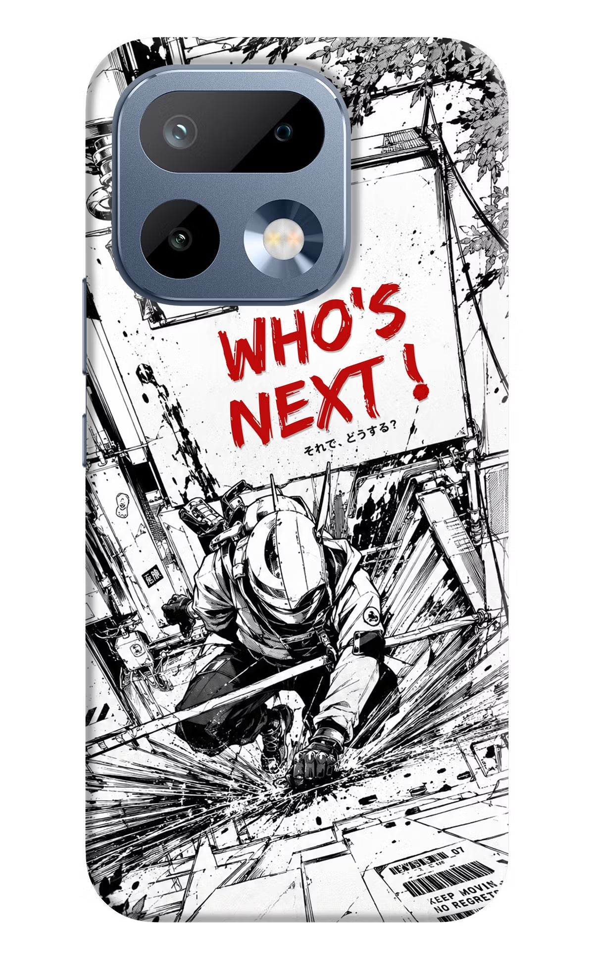 Who's Next Realme 16 Pro 5G Back Cover Hard Case - Hello Swanky