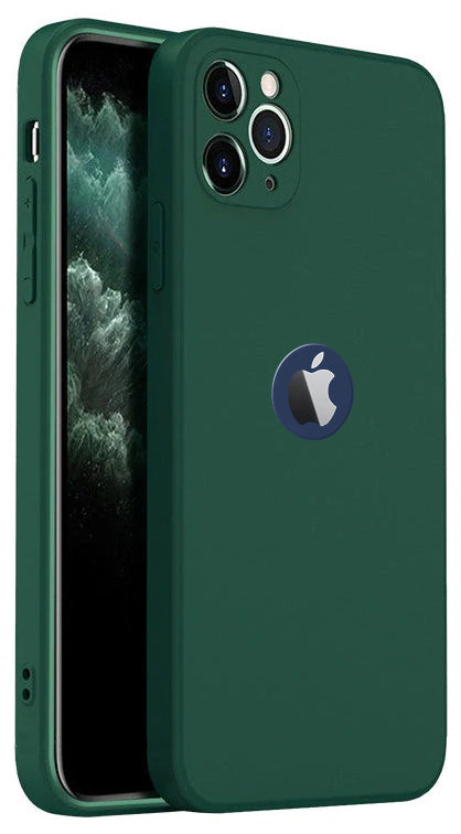 Soft Silicone iPhone 12 Back Cover