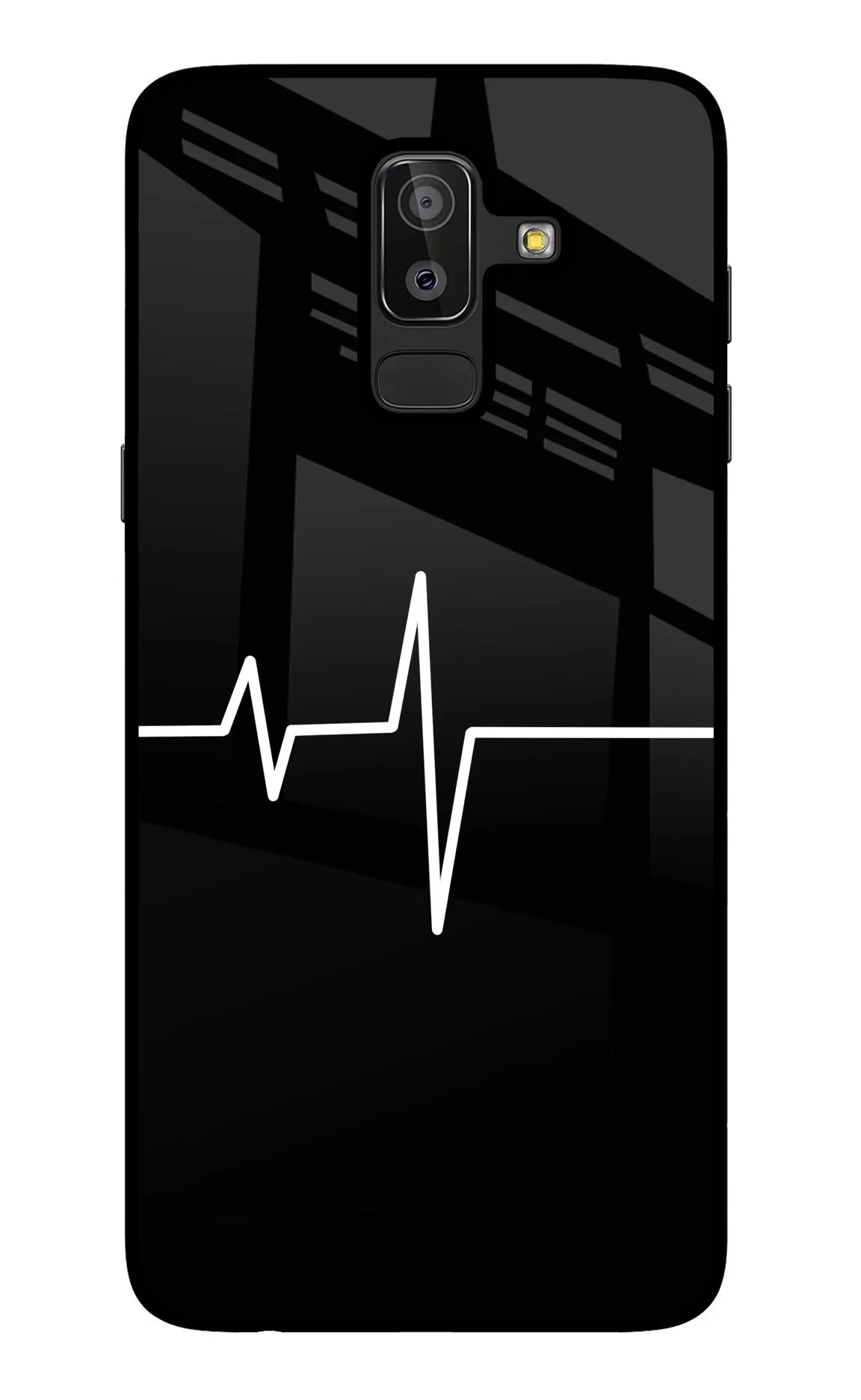 Heart Beats Samsung J8 Back Cover