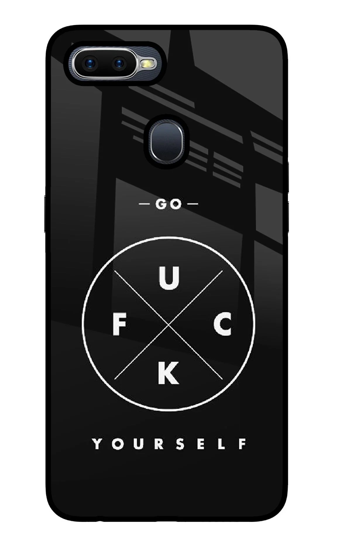 Go Fuck Yourself Oppo F9/F9 Pro Back Cover