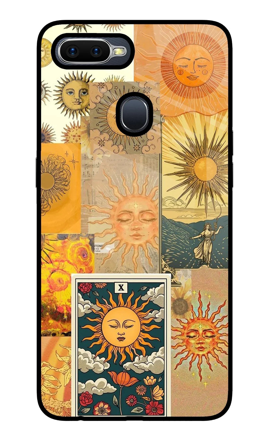 Sun Oppo F9/F9 Pro Glass Case