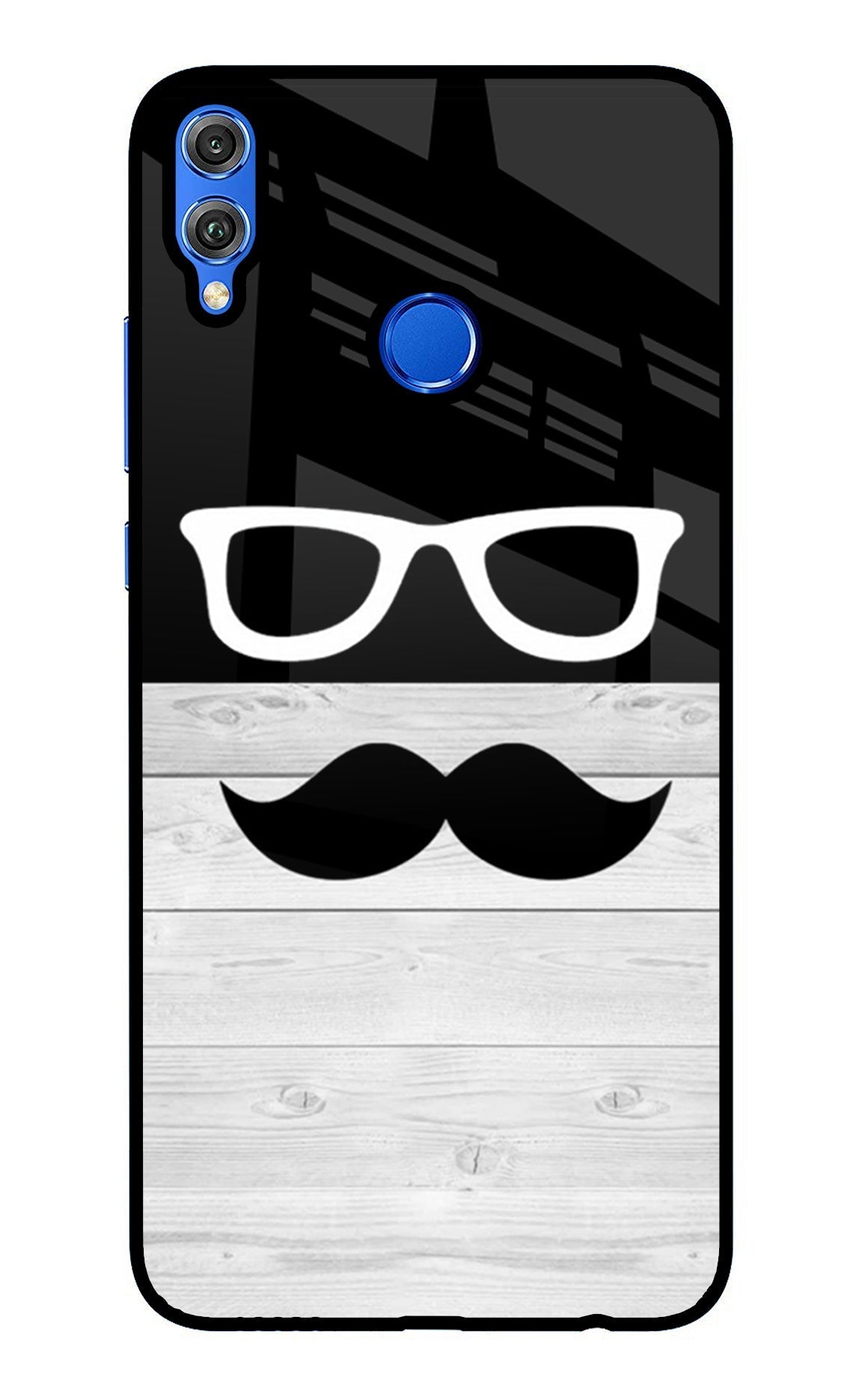 Mustache Honor 8X Back Cover