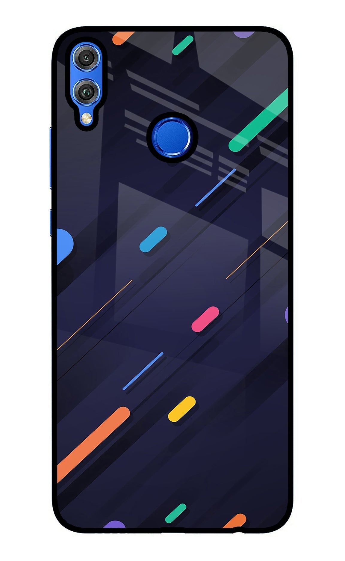 Abstract Design Honor 8X Back Cover