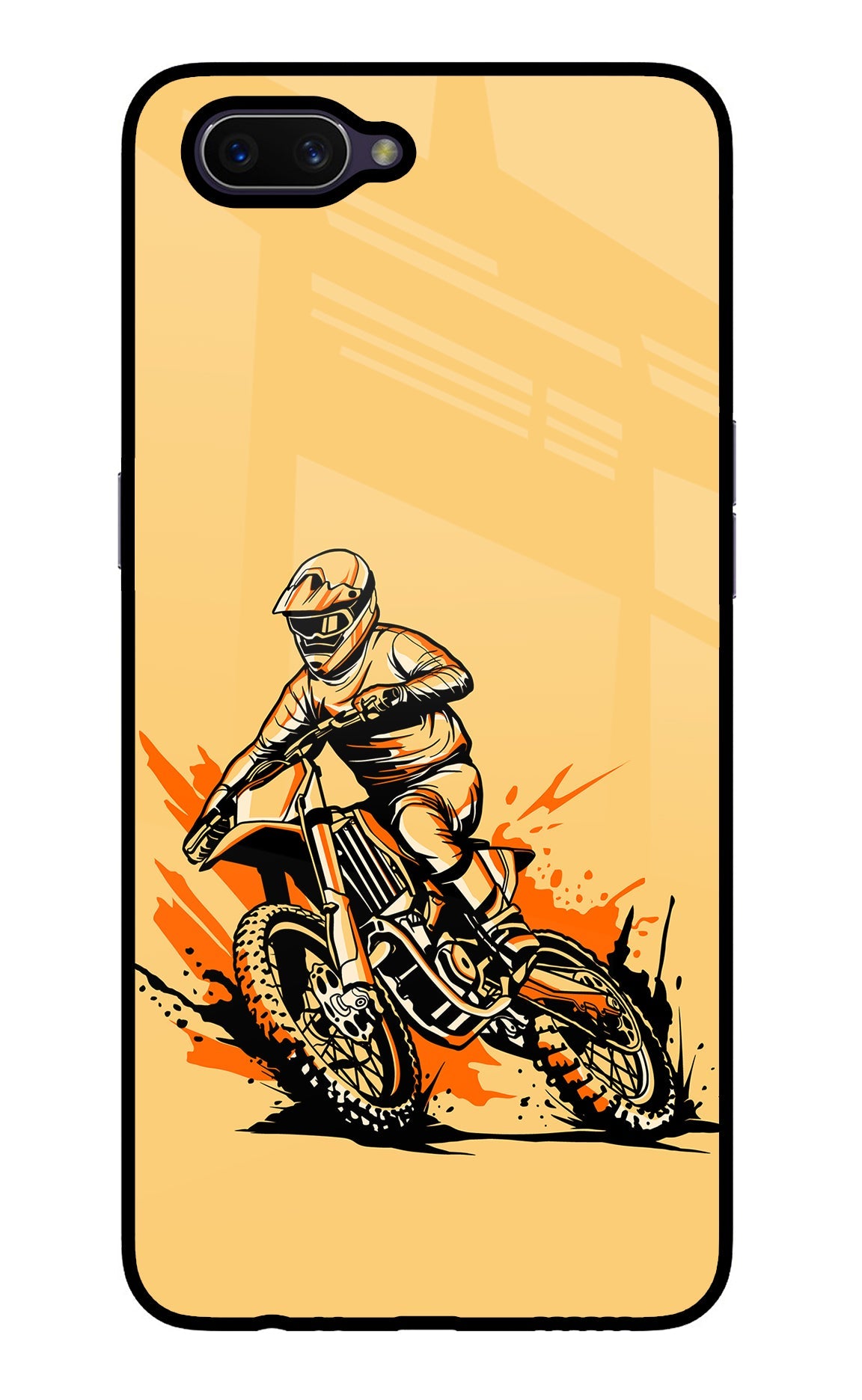 Off-Road Fury Oppo A3S Glass Case