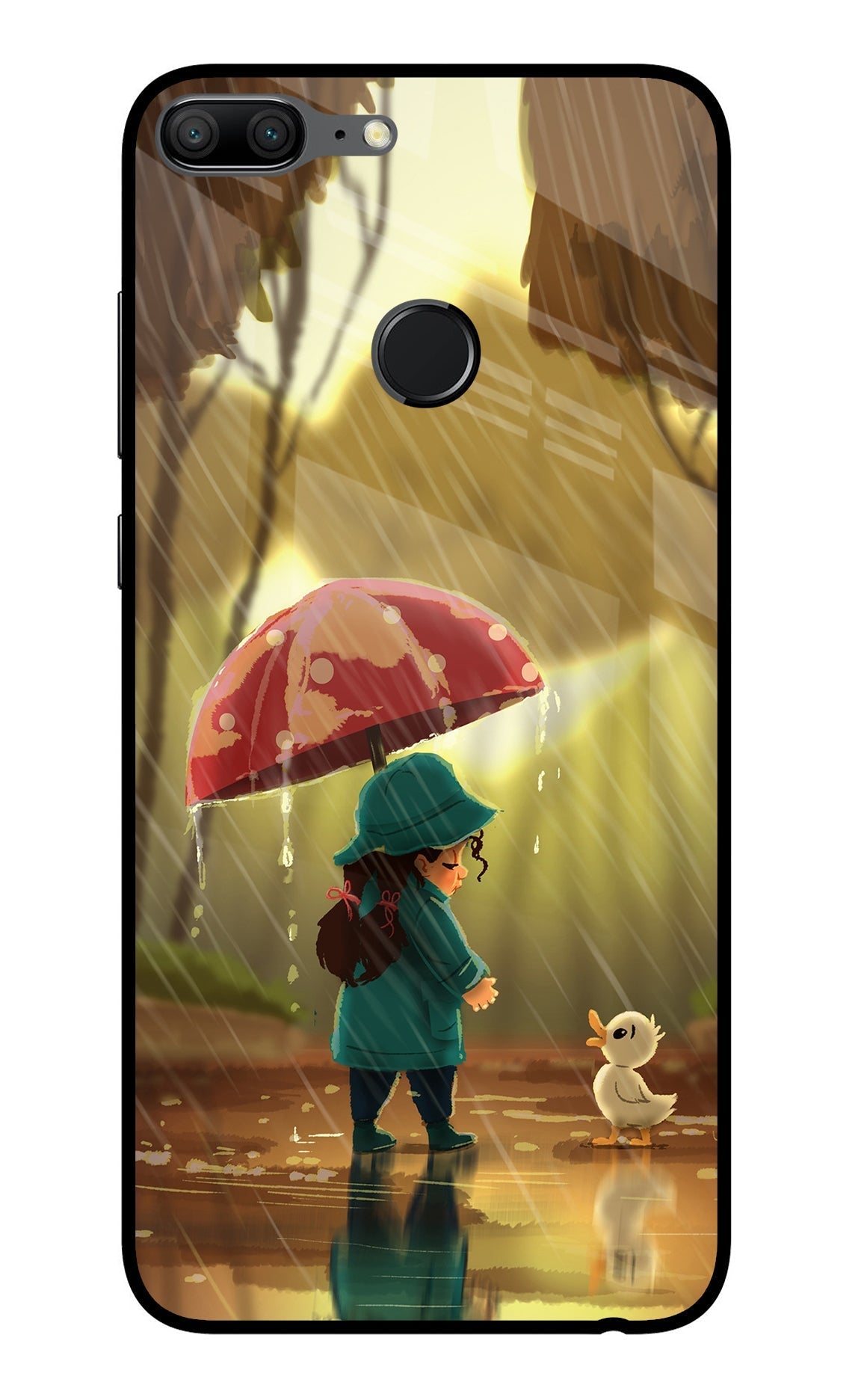 Rainy Day Honor 9 Lite Back Cover