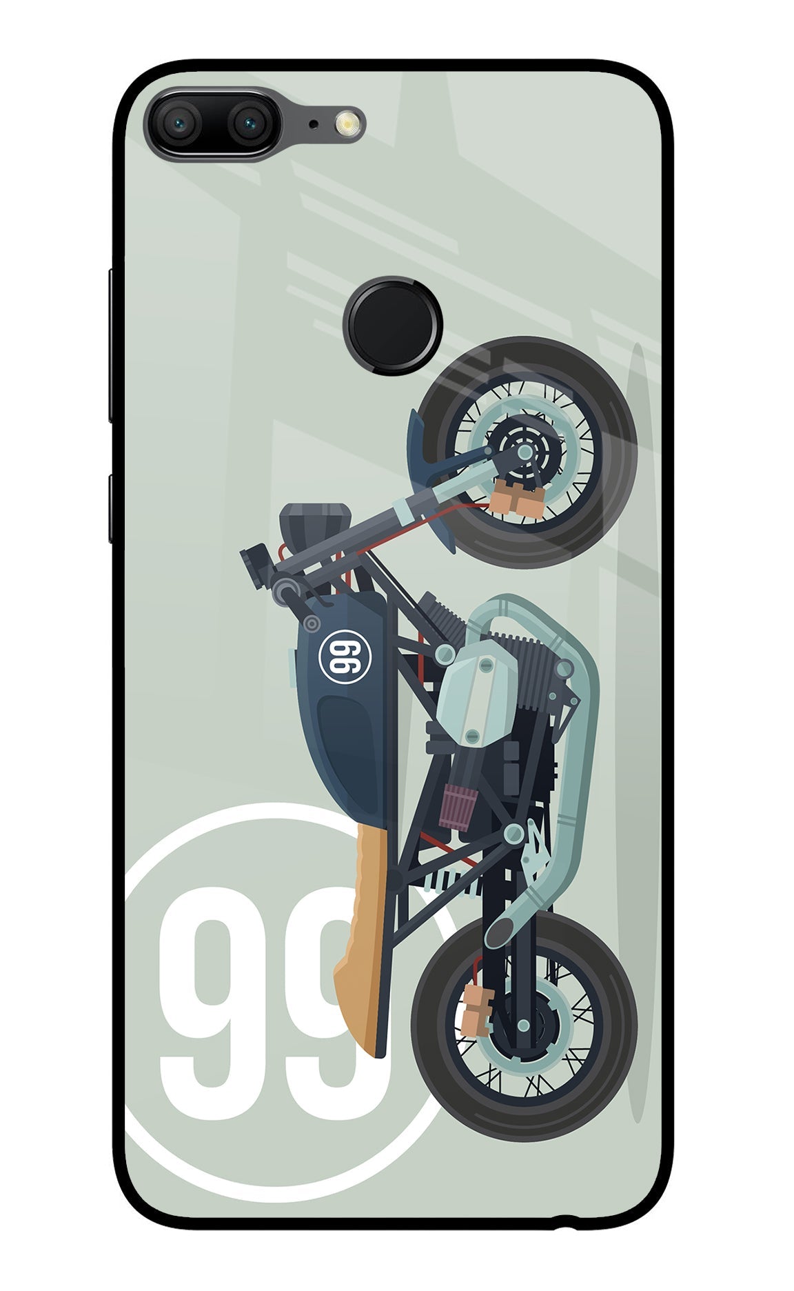 Classic Cafe Racer 99 Honor 9 Lite Back Cover