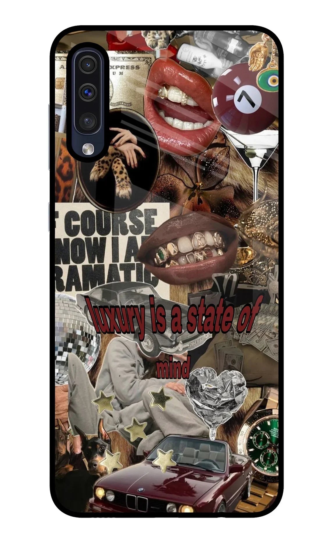 Luxury Samsung A50/A50s/A30s Glass Case