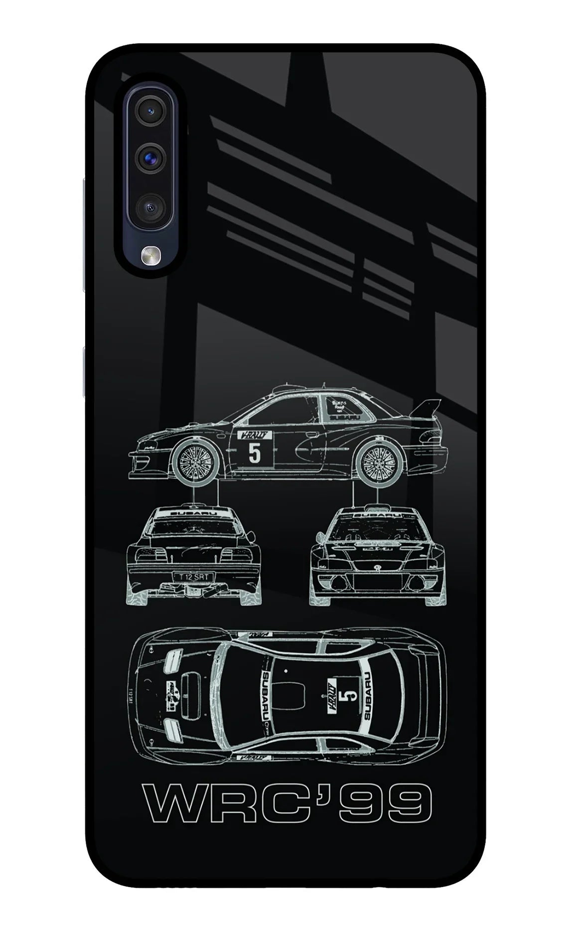 WRC'99 Samsung A50/A50s/A30s Glass Case