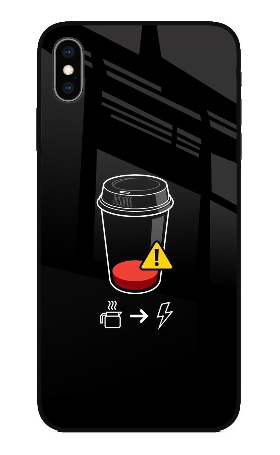 Coffee iPhone XS Max Back Cover