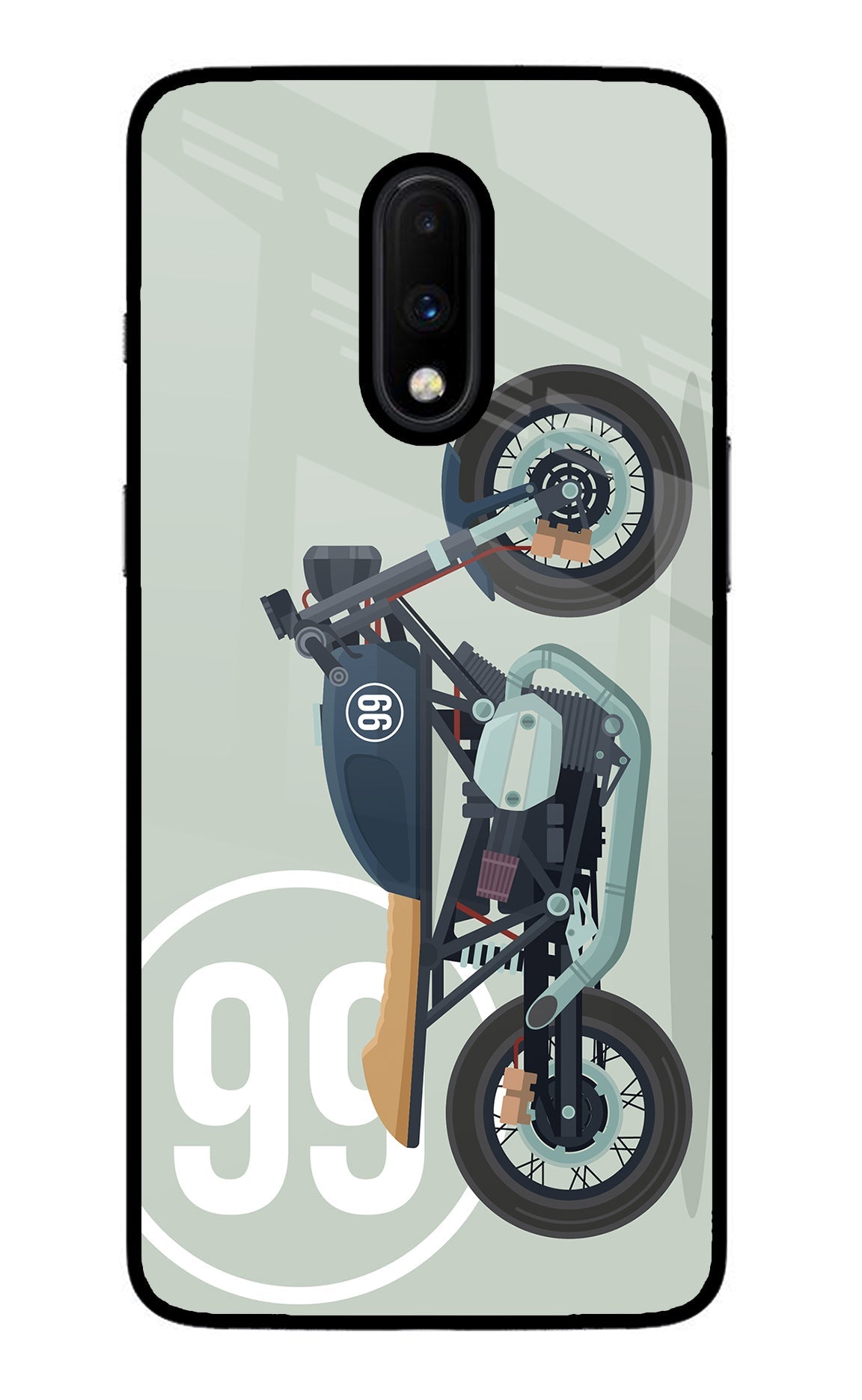 Classic Cafe Racer 99 Oneplus 7 Back Cover