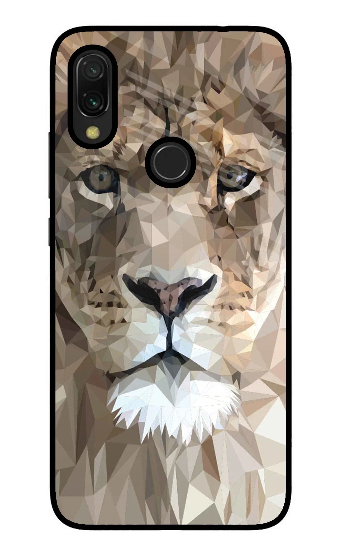 Lion Art Redmi 7 Back Cover