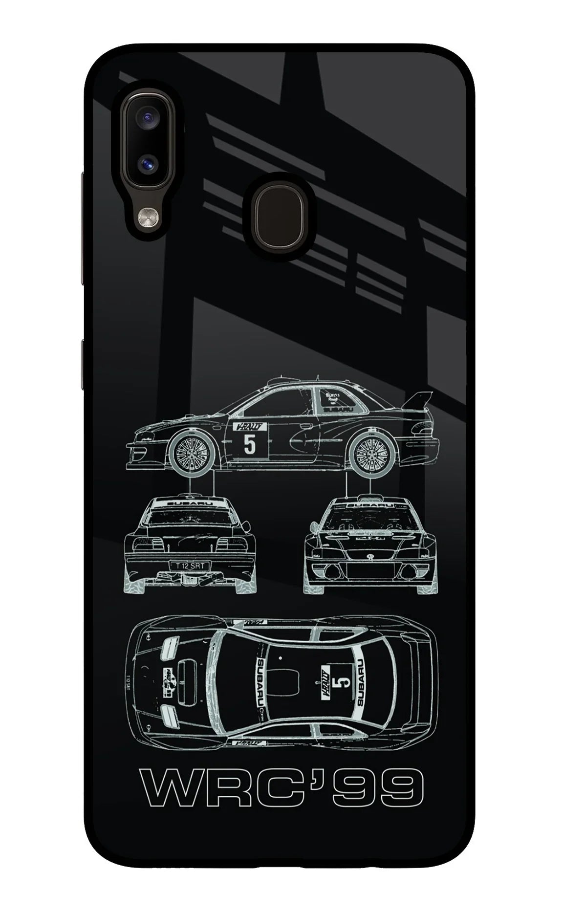 WRC'99 Samsung A20/M10s Glass Case