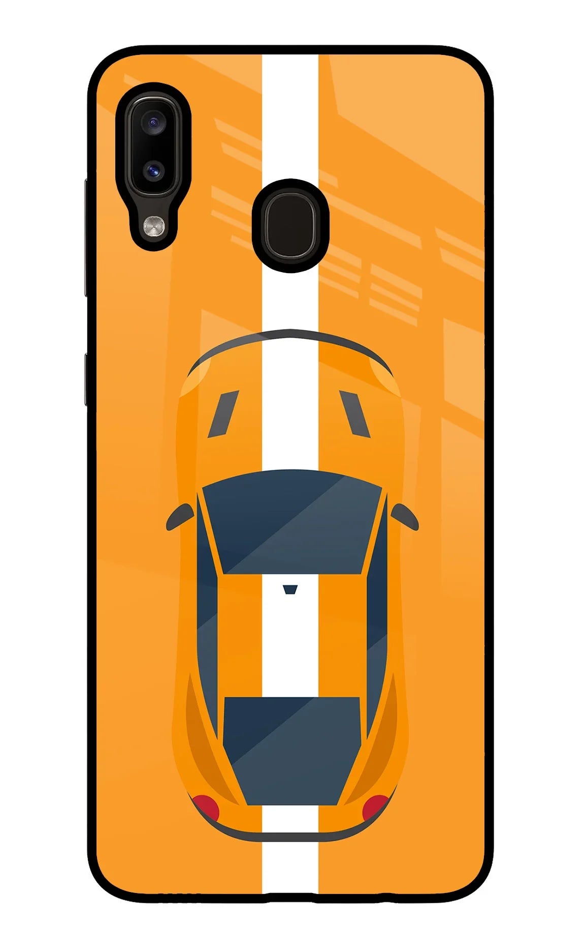 Highway Pursuit Samsung A20/M10s Glass Case