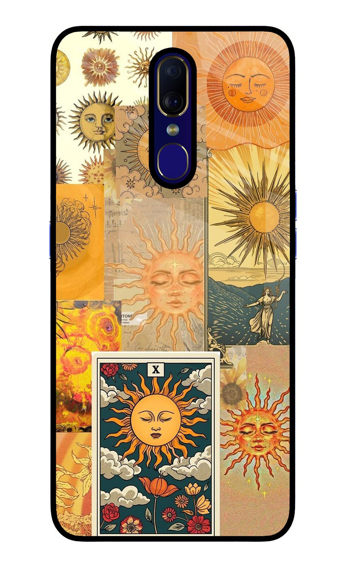 Sun Oppo F11 Glass Case