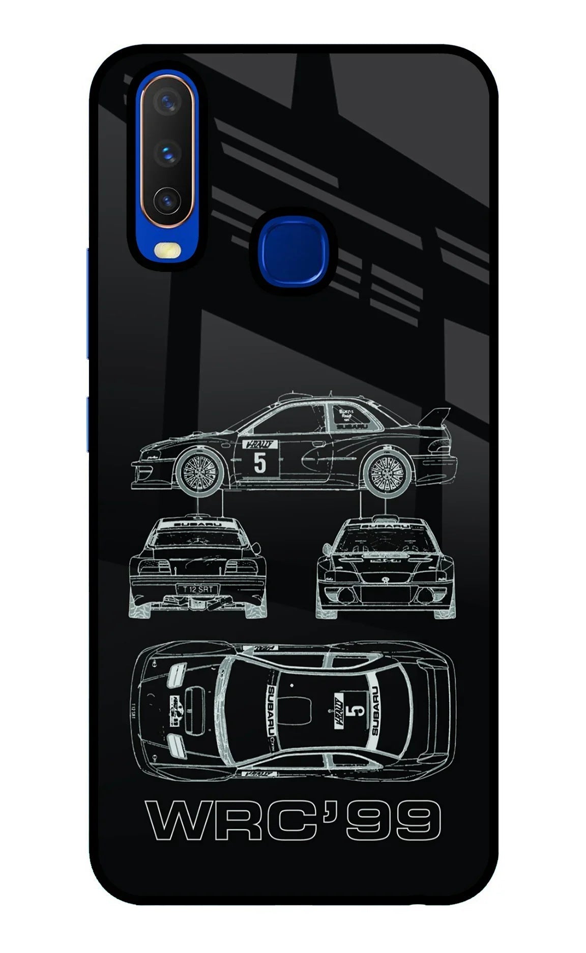 WRC'99 Vivo Y15/Y17 Glass Case