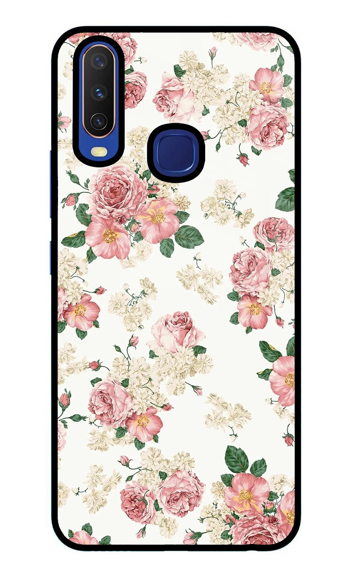 Flowers Vivo Y11/Y12/U10 Back Cover