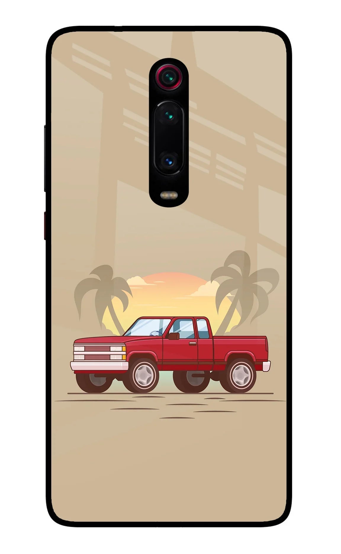 Desert Classic Drive Redmi K20/K20 Pro Glass Case