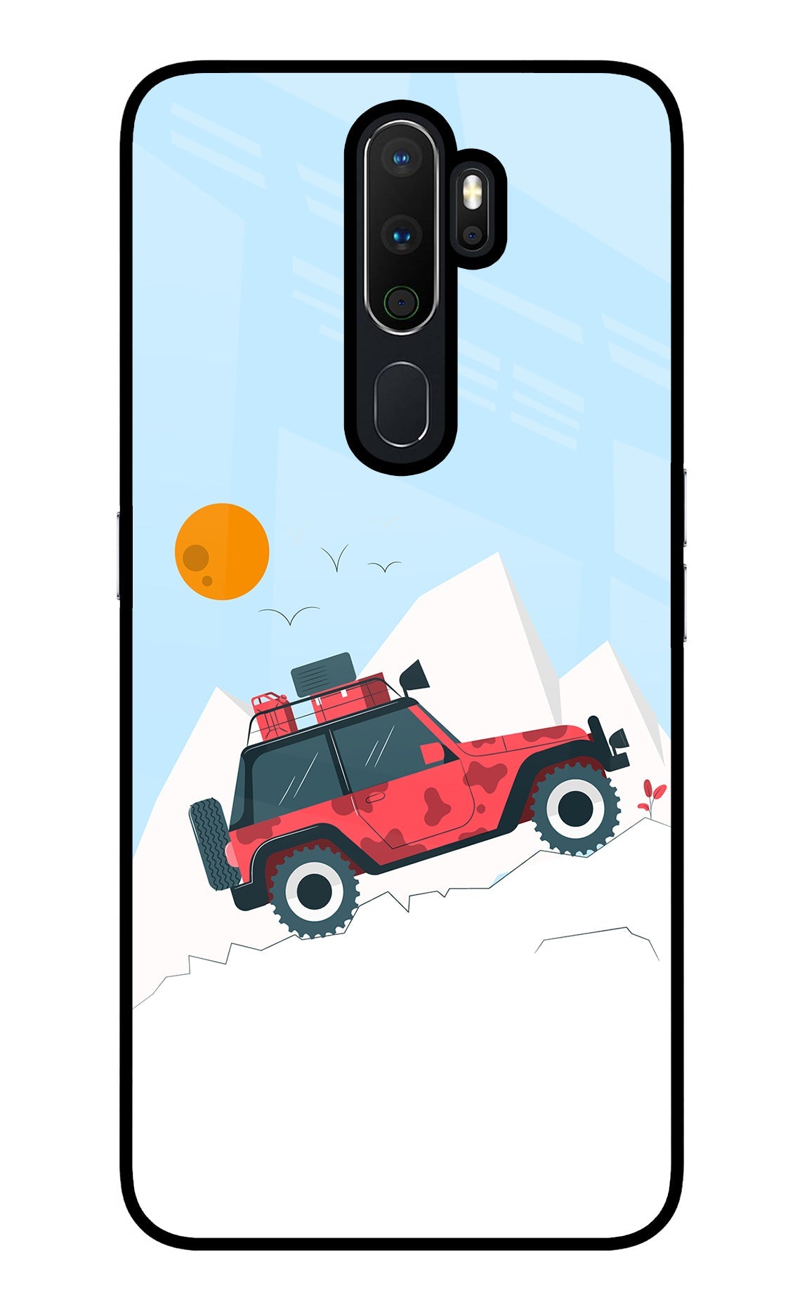Mountain Trail Beast Oppo A5 2020/A9 2020 Glass Case