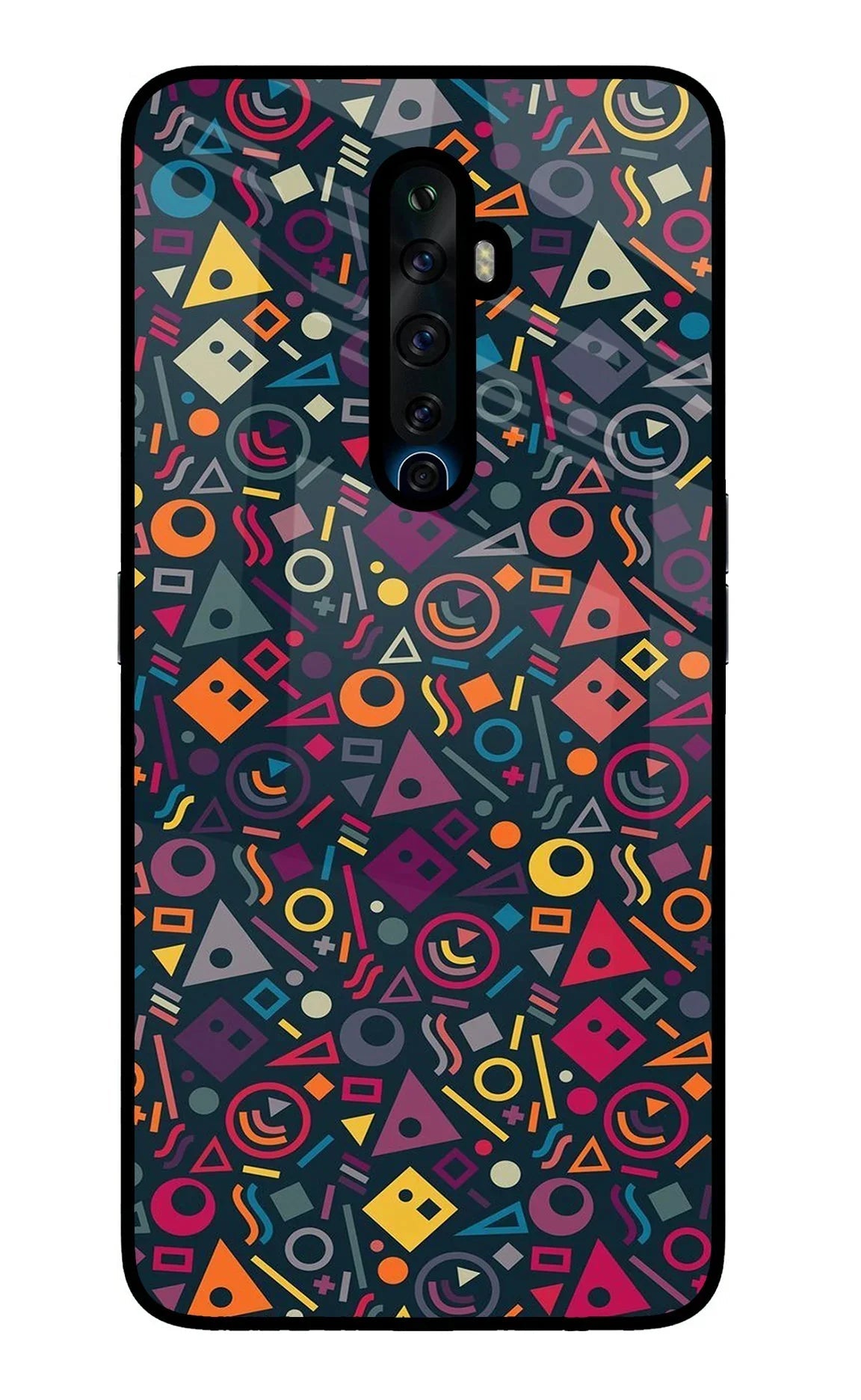 Geometric Abstract Oppo Reno2 Z Back Cover