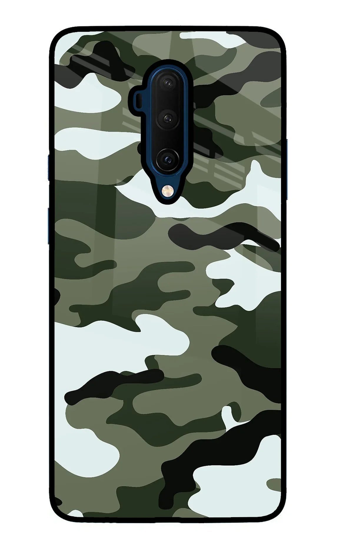 Camouflage Oneplus 7T Pro Back Cover