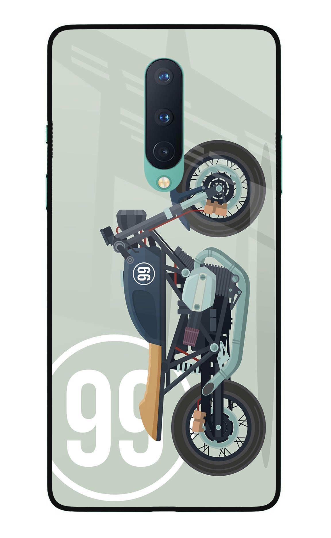 Classic Cafe Racer 99 Oneplus 8 Back Cover
