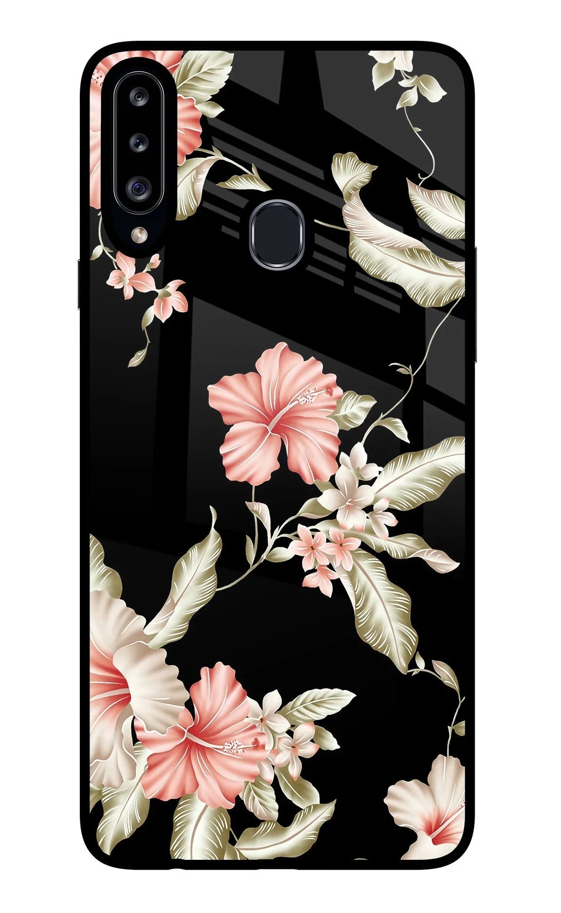 Flowers Samsung A20s Back Cover