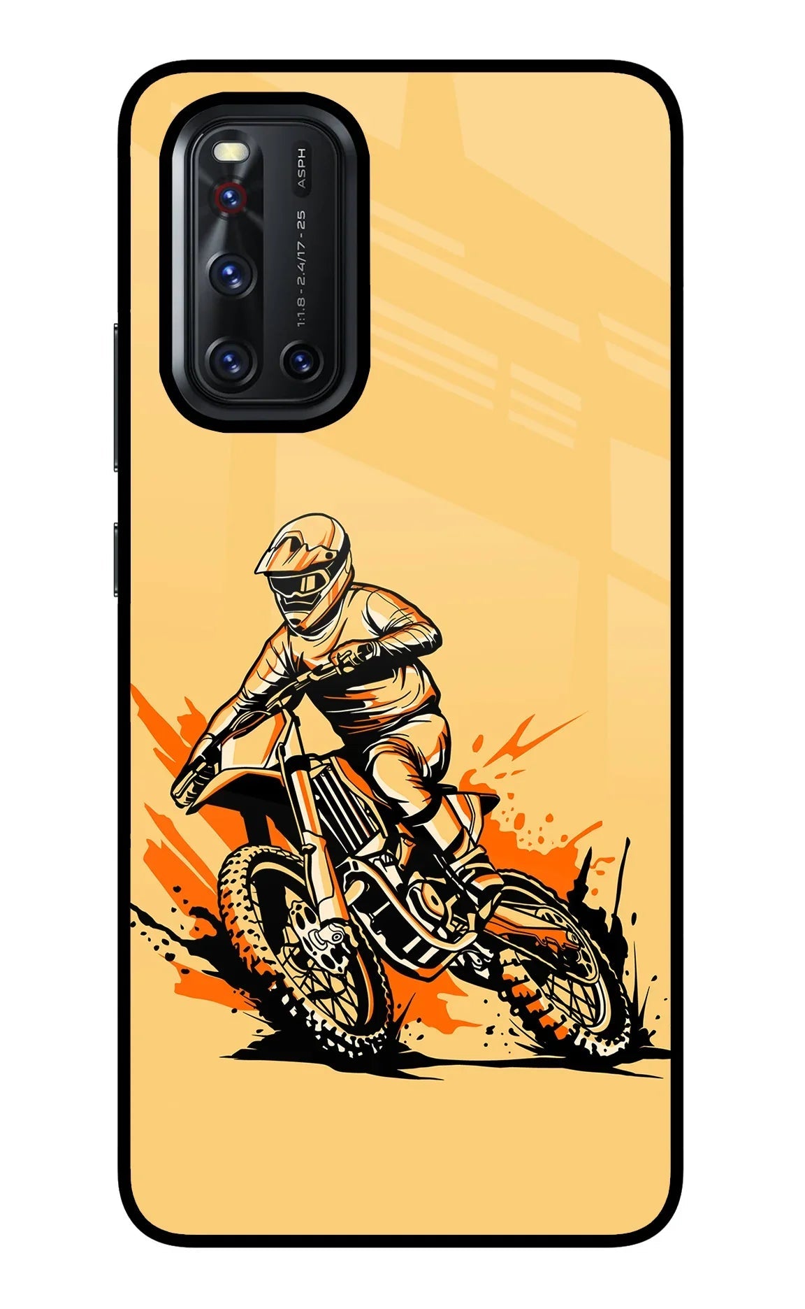Off-Road Fury Vivo V19 Glass Case