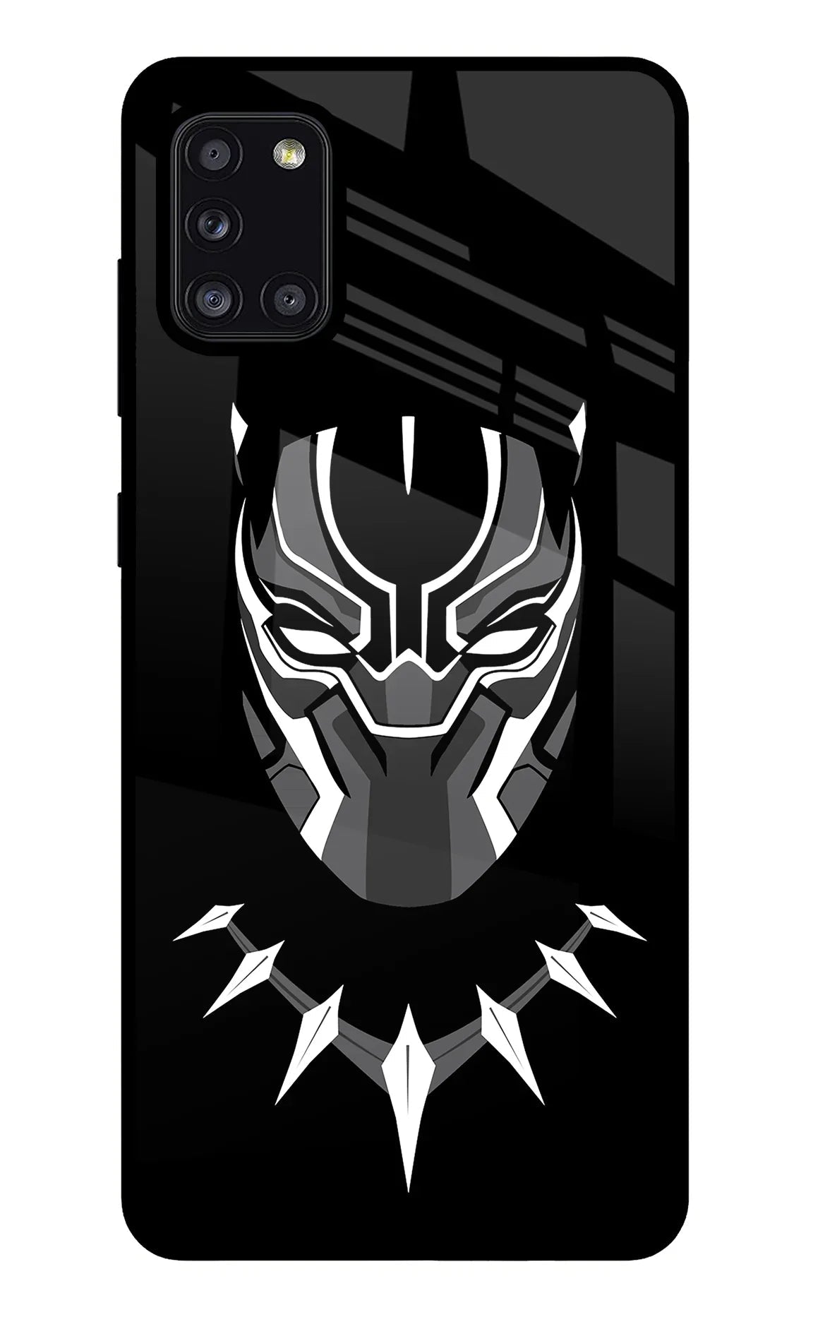 Black Panther Samsung A31 Back Cover
