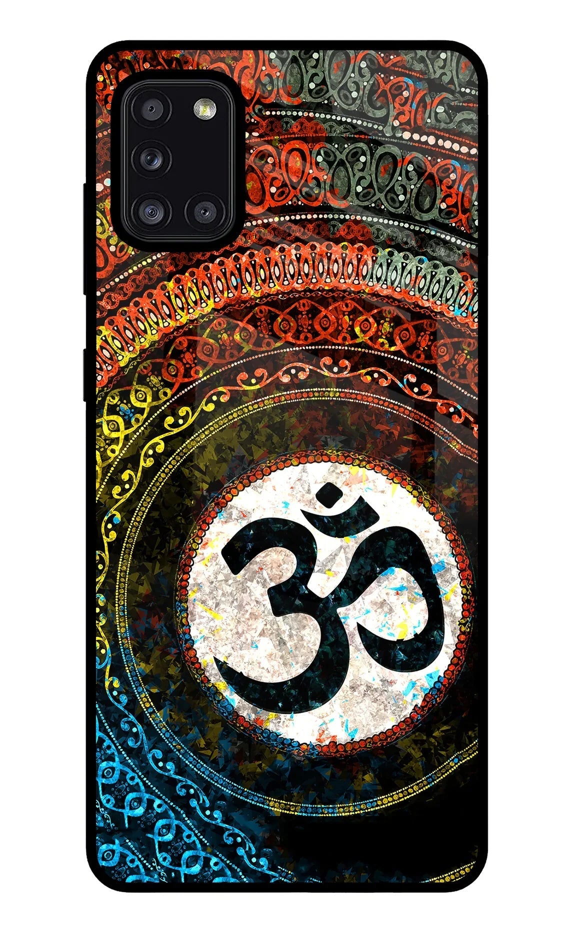 Om Cultural Samsung A31 Back Cover