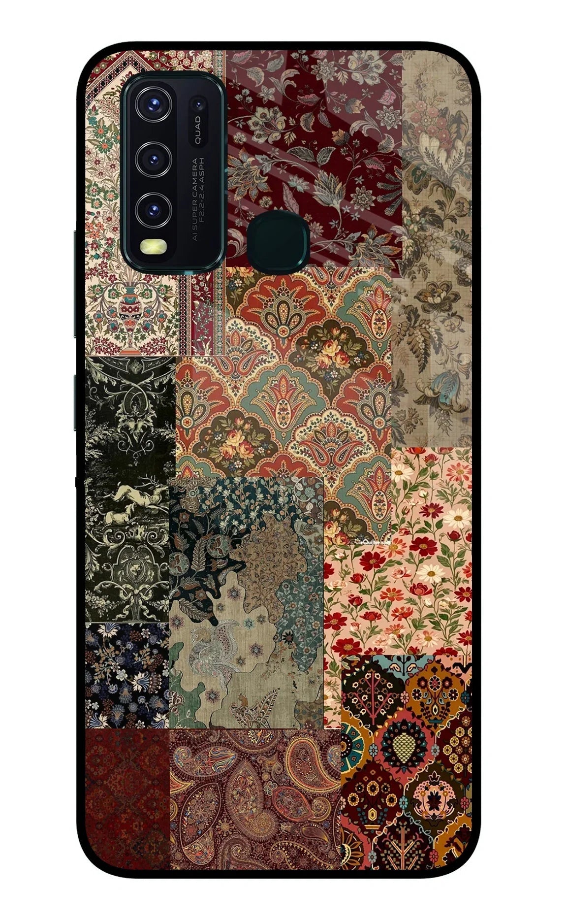 Desi Print Vivo Y30/Y50 Glass Case