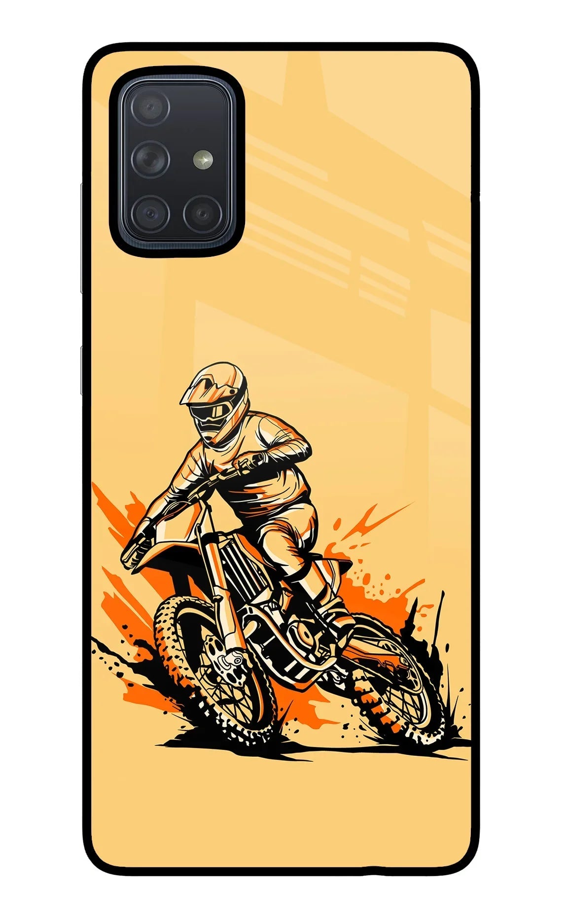 Off-Road Fury Samsung A71 Glass Case