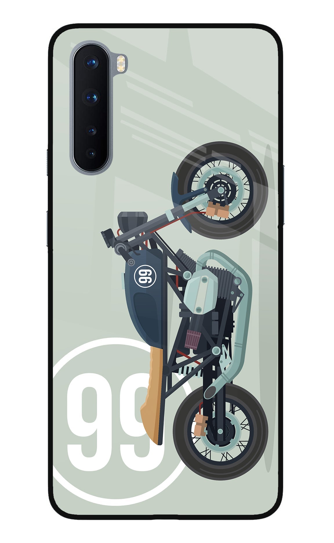 Classic Cafe Racer 99 Oneplus Nord Back Cover