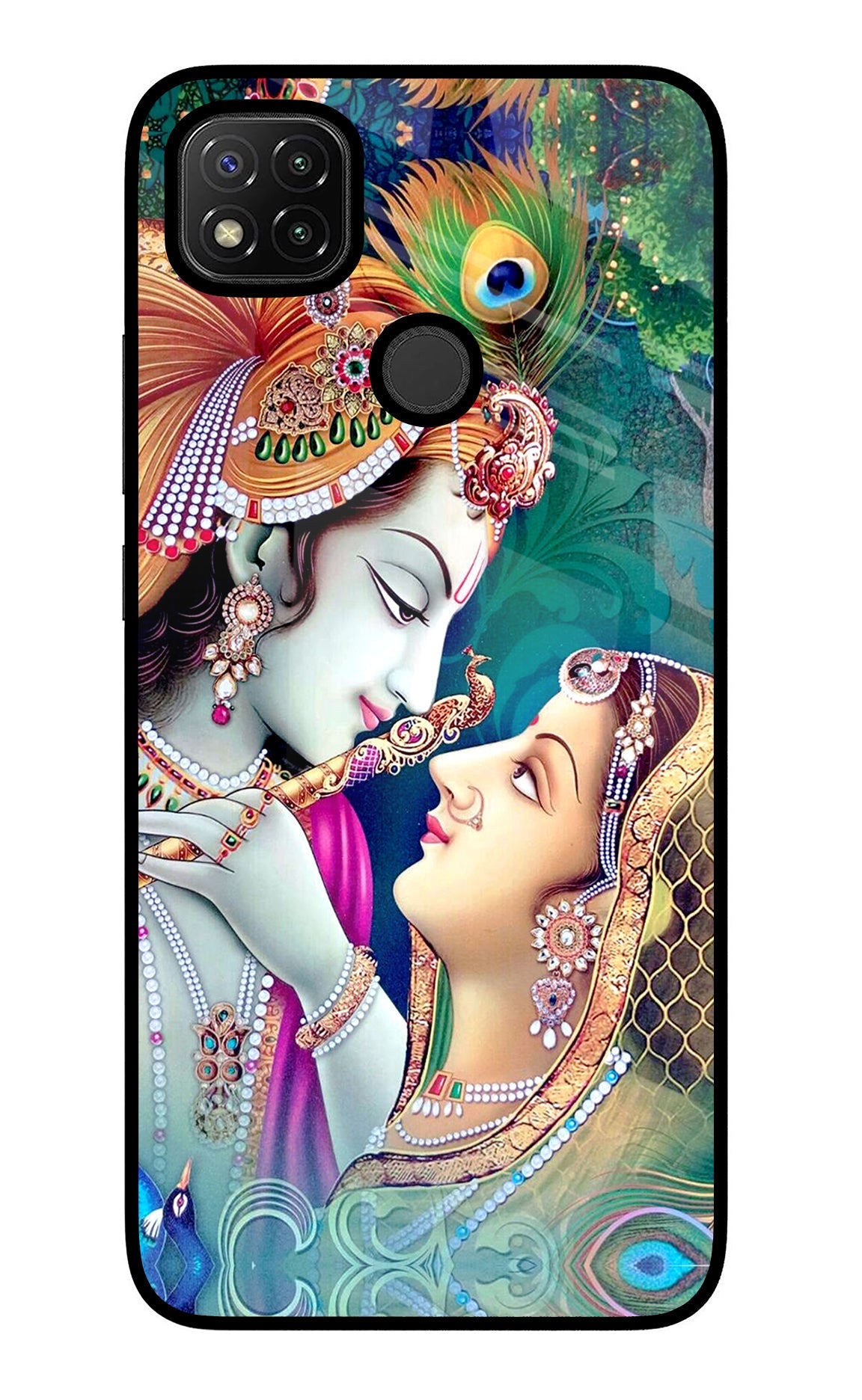 Lord Radha Krishna Redmi 9 Back Cover