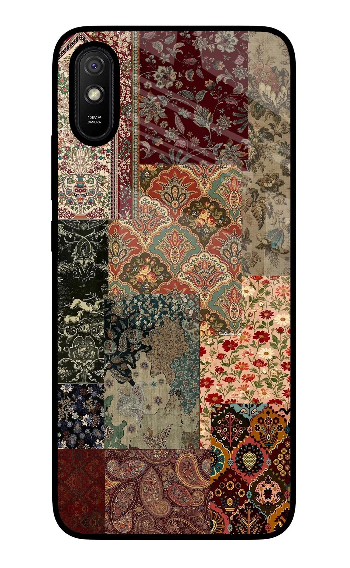 Desi Print Redmi 9A/9i Glass Case