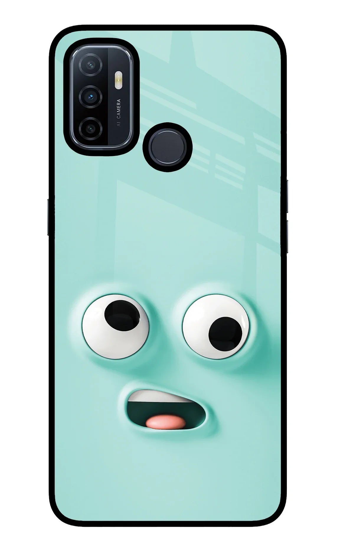 Funny Cartoon Oppo A53 2020 Back Cover