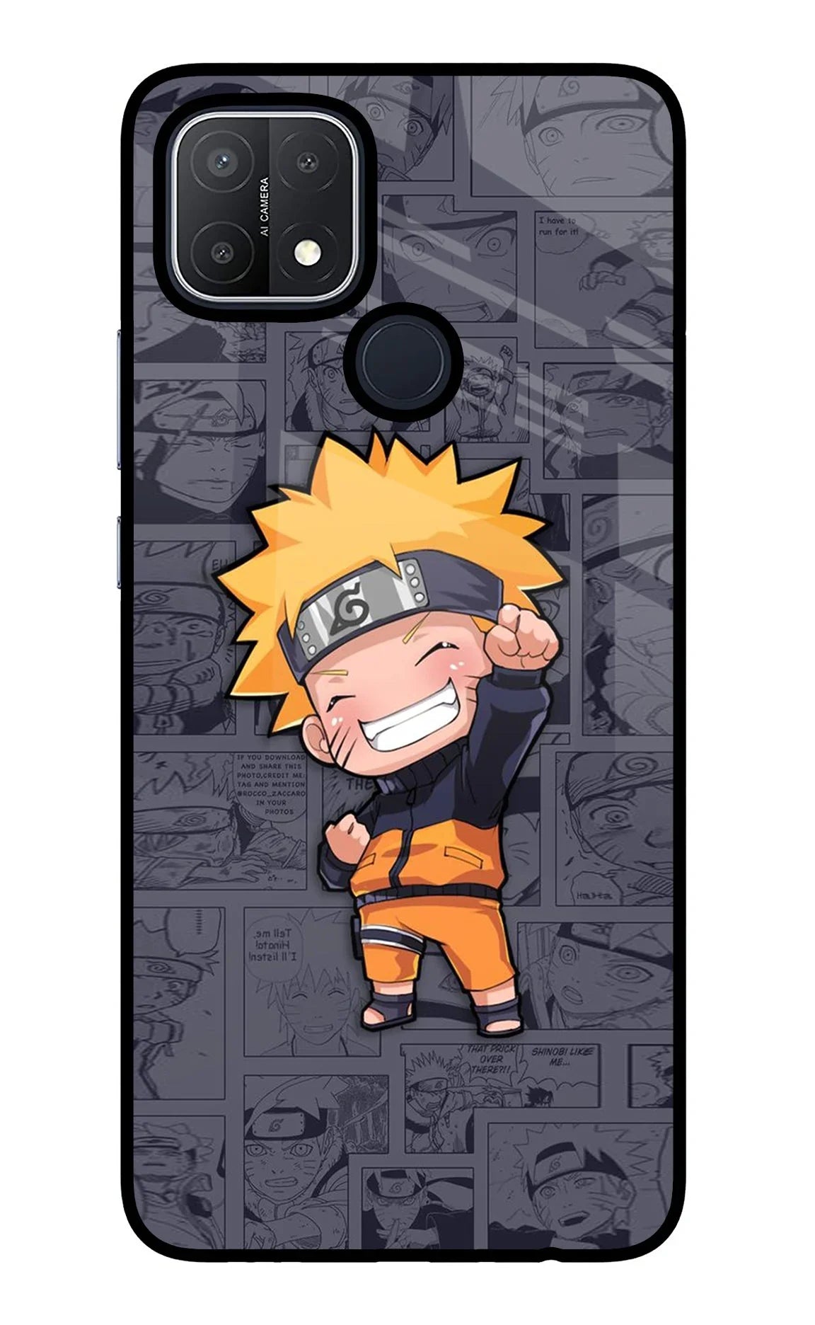 Chota Naruto Oppo A15/A15s Back Cover