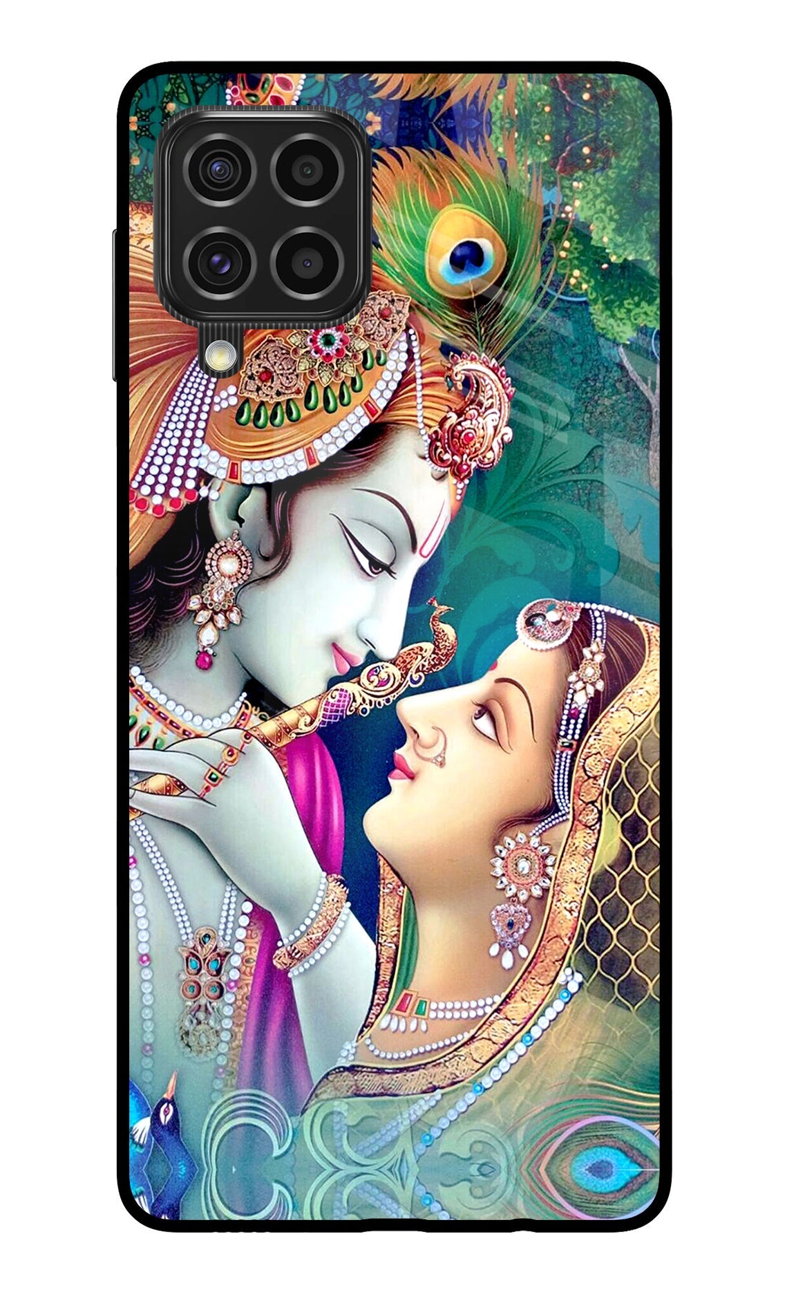 Lord Radha Krishna Samsung F62 Back Cover
