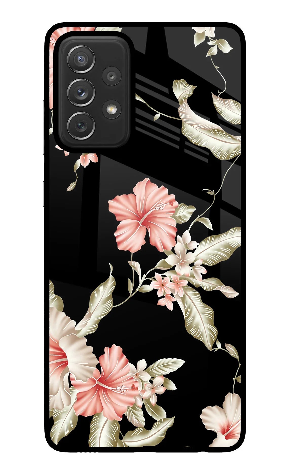 Flowers Samsung A72 Back Cover