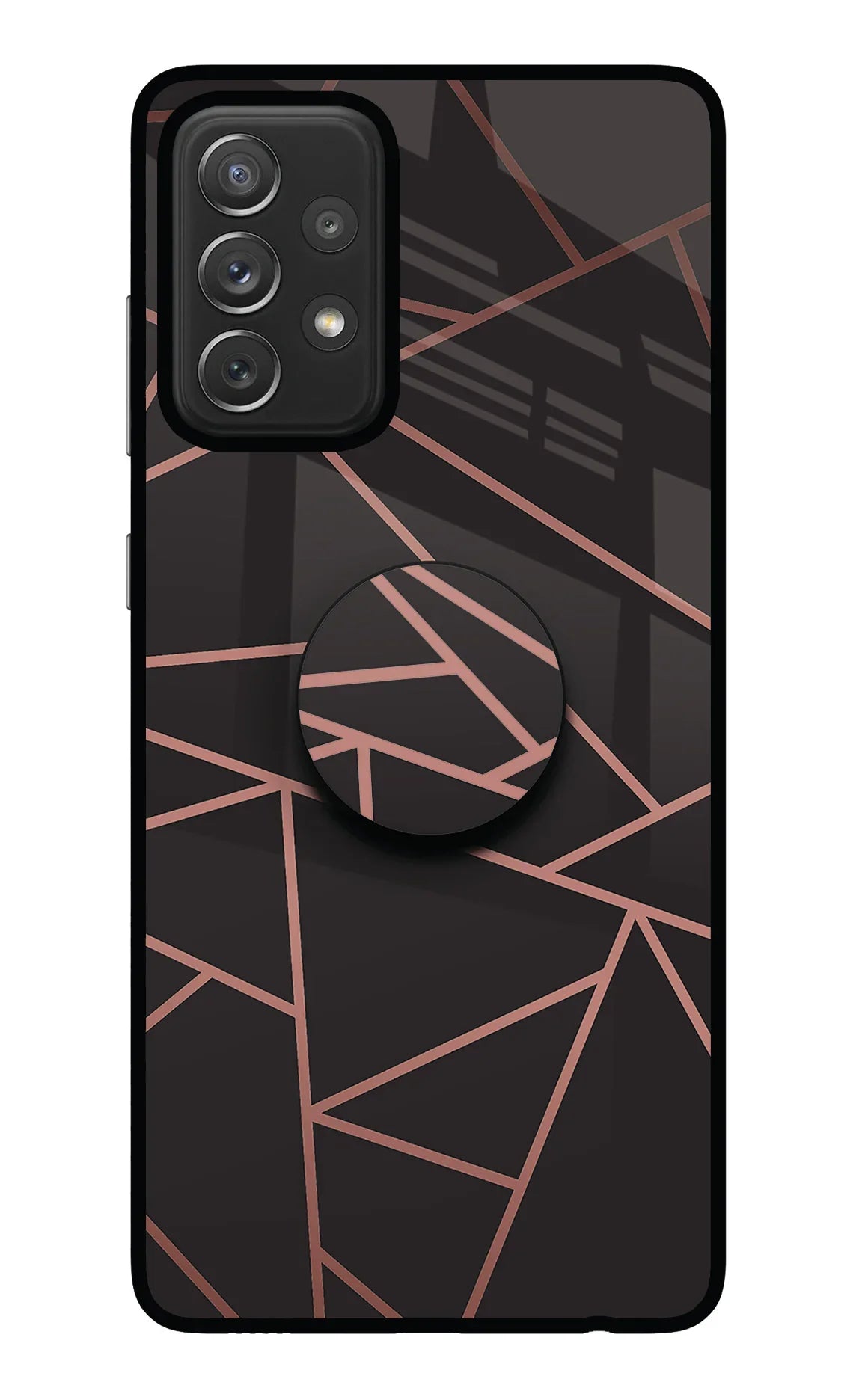 Geometric Pattern Samsung A72 Pop Case