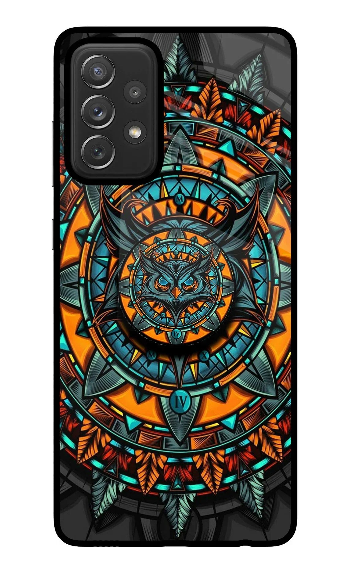 Angry Owl Samsung A72 Pop Case