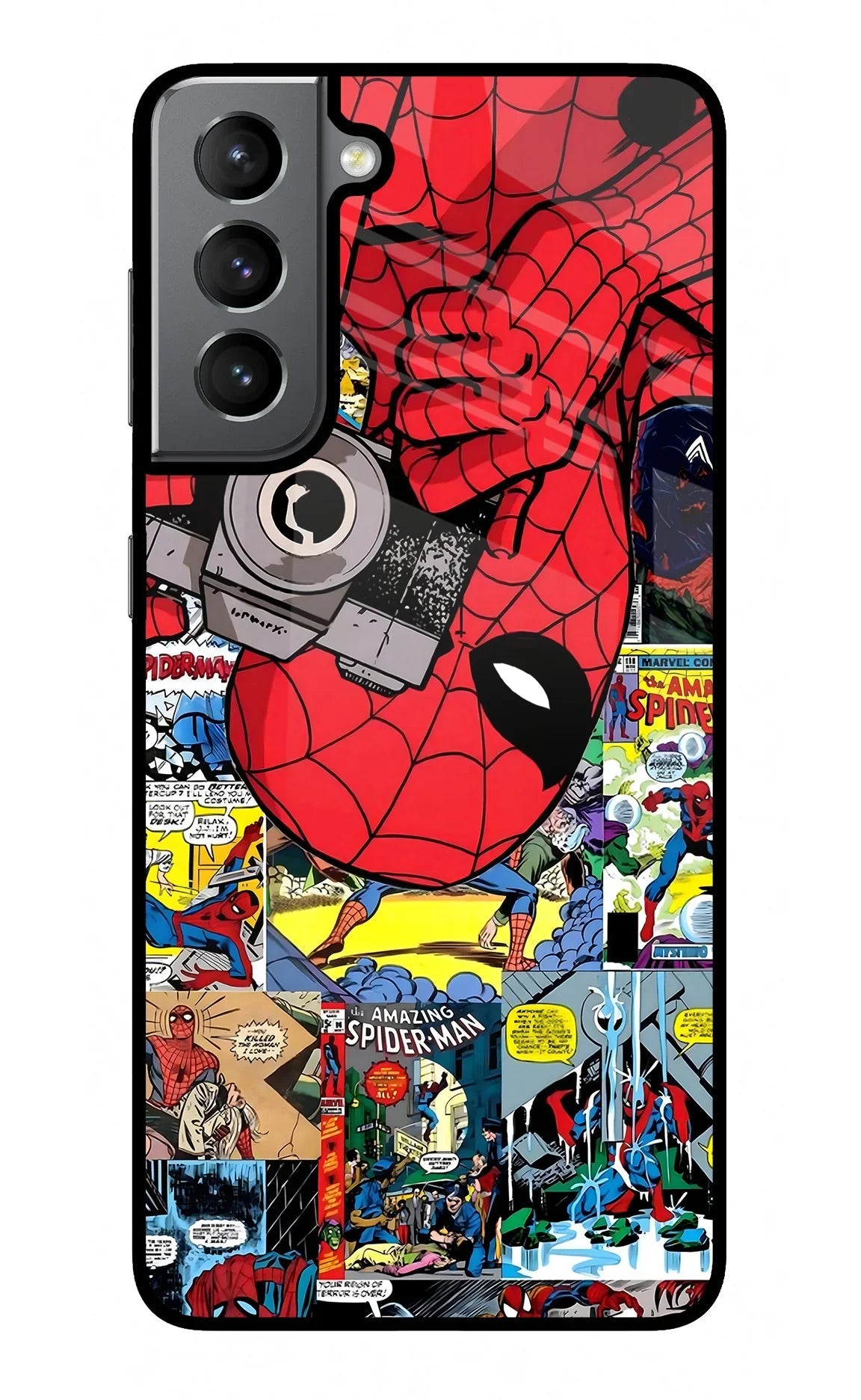 Spider Man Samsung S21 Back Cover