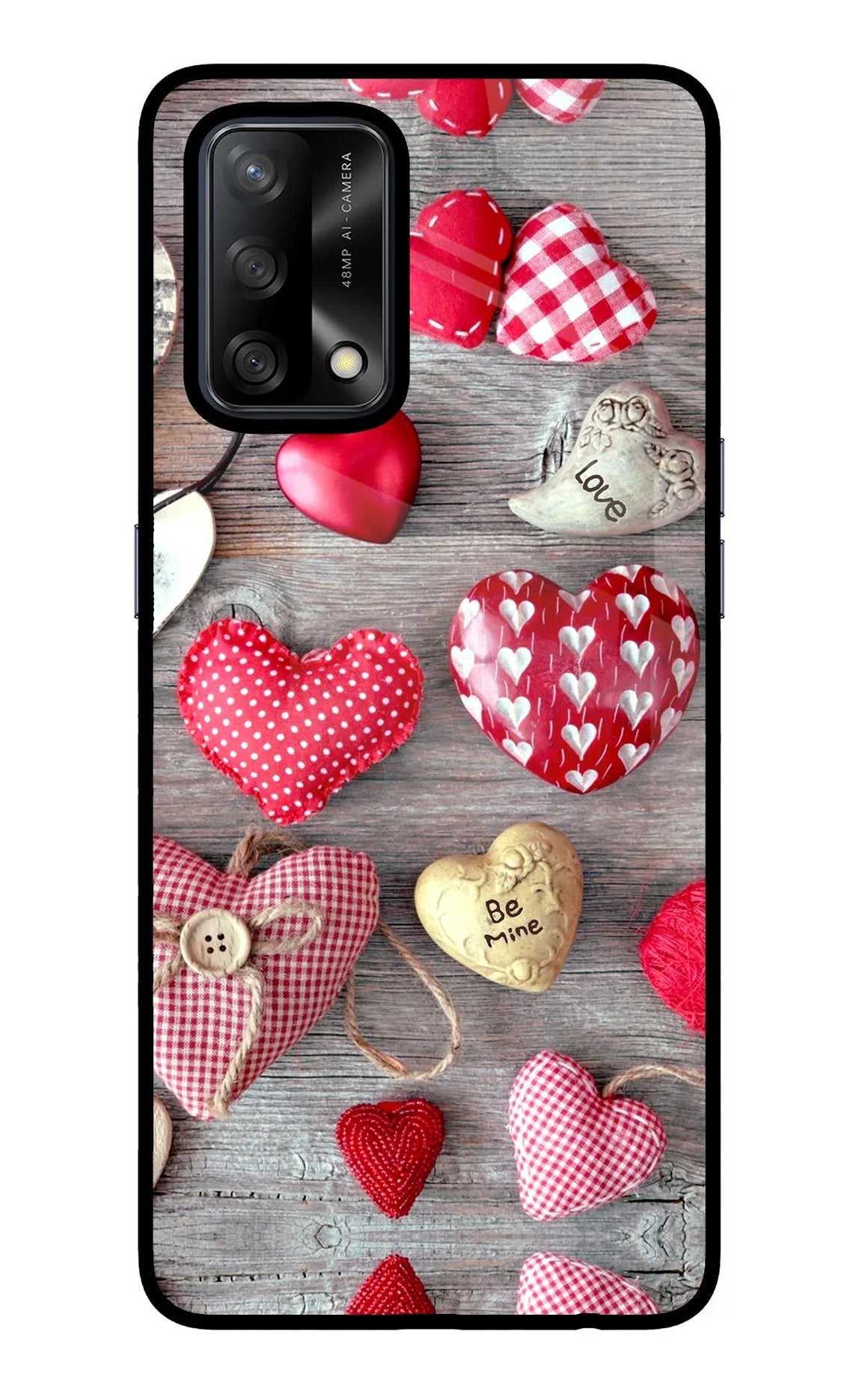Love Wallpaper Oppo F19/F19s Back Cover