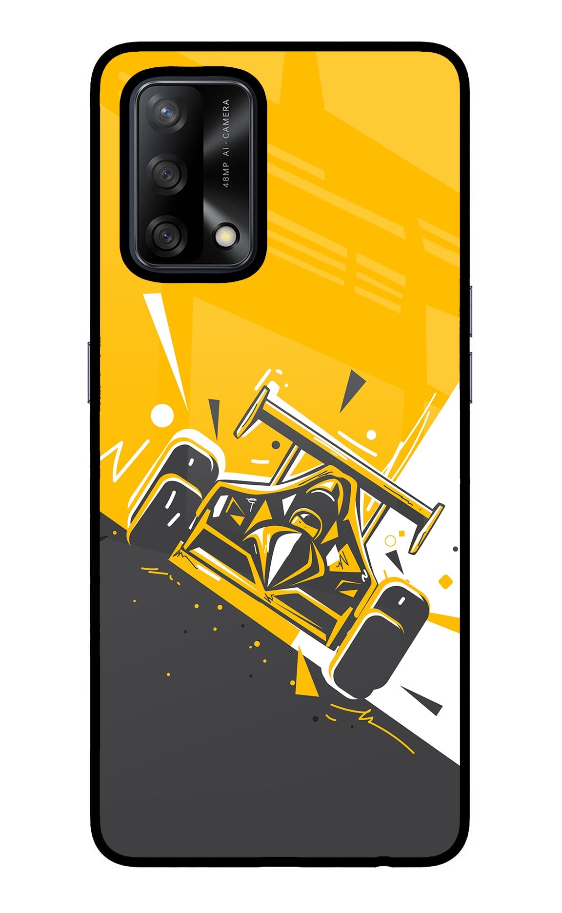 Track King Oppo F19/F19s Glass Case