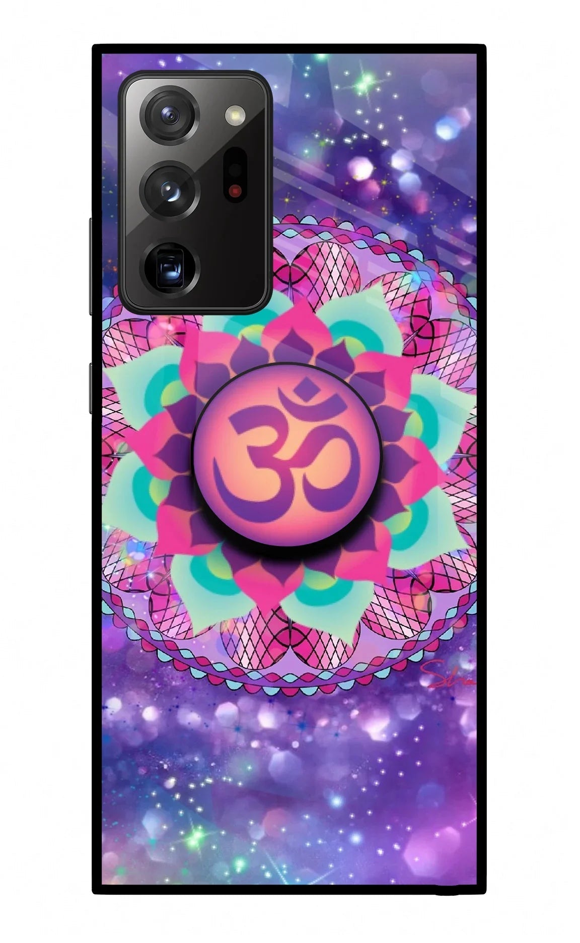 Om Purple Samsung Note 20 Ultra Pop Case